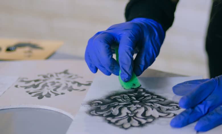 stenciling
