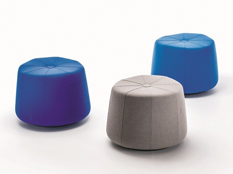 pouf con vano contenitore