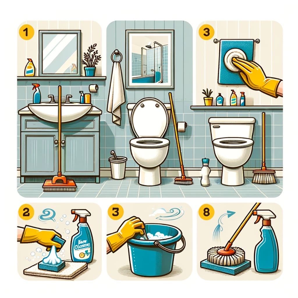 Come pulire il bagno